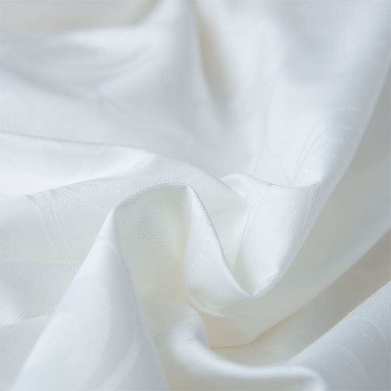 New Jacquard 100% Cotton Sateen White Hotel Linen Bedroom Bedding Sheet Set New Jacquard 100% Cotton Sateen White Hotel Linen Bedroom Bedding Sheet Set