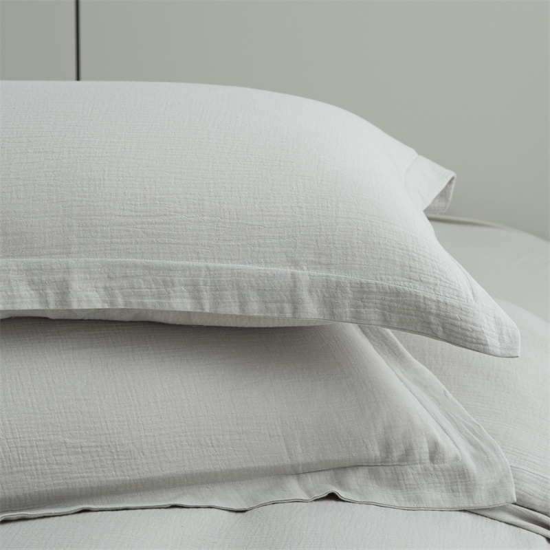 Double Layers Gauze 100% Cotton Fabric Super Soft Bedding Set Double Layers Gauze 100% Cotton Fabric Super Soft Bedding Set