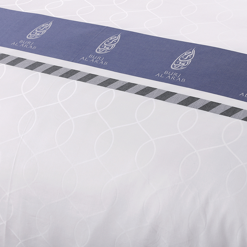 Yarn Dyed Customized Logo 100% Cotton Bedding Set Yarn Dyed Customized Logo 100% Cotton Bedding Set