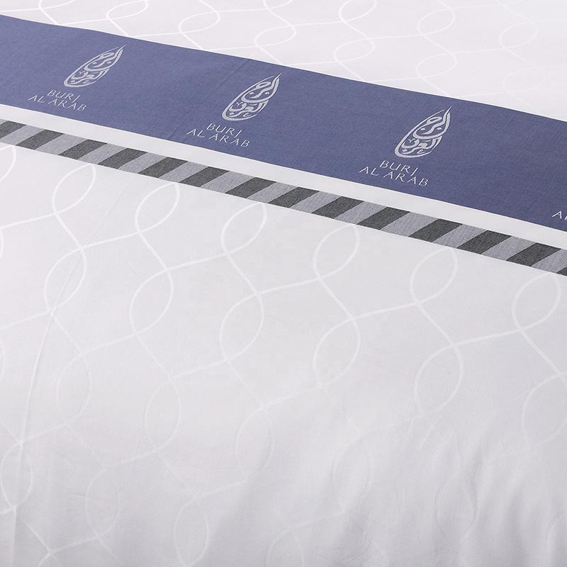 Yarn Dyed Customized Logo 100% Cotton Bedding Set Yarn Dyed Customized Logo 100% Cotton Bedding Set